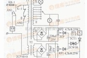 电源电路中的有过电压过电流保护及隔离作用的交流电源电路图