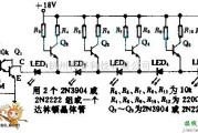 光电显示电路中的条状图形显示电路图