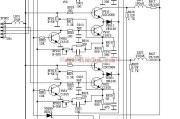 音频电路中的关于彩色电视机放映分立元件应用的电路图