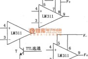 数字电路中的LM111／211／311单电压比较器电路图