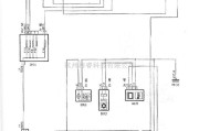 东风雪铁龙中的神龙毕加索2.0L轿车副空调电路图