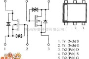 光敏二极管、三极管电路中的场效应晶体管US6M1内部电路图