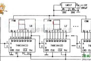 单片机制作中的74hc164驱动数码管电路图