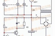 灯光控制中的简易光控路灯模型图