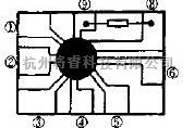 音频电路中的简易HY-100音乐集成电路