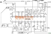 语音电路中的AN7025K/7025S AM/FM立体声收音机电路图