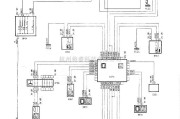 东风雪铁龙中的神龙毕加索2.0L轿车安全气囊预张紧安全带电路图