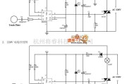 灯光控制中的(四态)触摸调光控制电路图