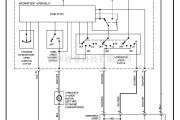 马自达中的马自达96GALANT雨刮清洗器电路图