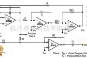 运算放大电路中的LM324四运放电路图