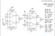 集成音频放大中的TDA7050功放电路