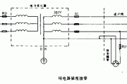 用电器插座接零电路图