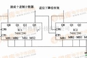 数字电路中的百进制计数电路图