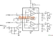 集成音频放大中的由LM4752构成的具有静噪功能的音频功率放大电路