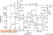 文氏信号产生中的文氏桥式正弦波发生器三电路图