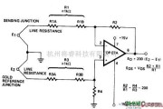 线性放大电路中的高稳定性度热电偶放大器电路1