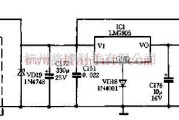 电源电路中的基于LM7805制作无绳电话设备用电源电路