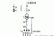 车间变电所主接线