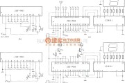 红外线热释遥控中的由模块组成的八路遥控电路