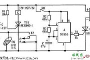 555摩托车防盗报警器电路