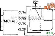 综合电路中的MC1413驱动电路图