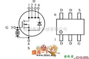 综合电路中的NTJS4405N内部电路图