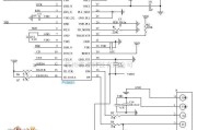 电源电路中的USB转232电路图