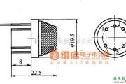 保护电路中的MQ211气敏元件外形电路图