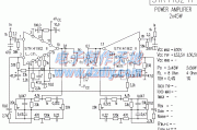 STK4182功率放大电路图