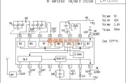 集成音频放大中的LA1260功放电路