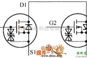 综合电路中的AP4525GEH内部电路图