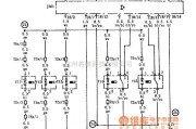 一汽中的一汽红旗中央门锁系统电路图