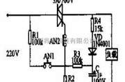 开关电路中的停电自锁开关电路