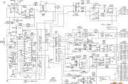 显示器电源中的索尼贵翔ES系列背投彩电电源电路图