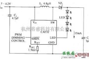 LED电路中的CAT32驱动白光LED电路图