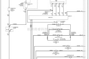丰田中的96年凌志SC400仪表板照明电路图