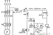 电动机断电再启动电路接线图