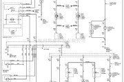 大众（一汽）中的1996捷达 仪表板照明电路图