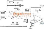 调节放大中的共模输入电压可达l00V的差分放大电路