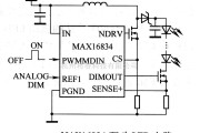 LED电路中的MAX16834驱动LED电路