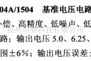 电源电路中的调压器.DC-DC电路和电源监视器引脚及主要特性 MC1404等电压电路