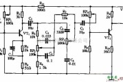 语音电路中的晶体管衰减式音调控制电路图