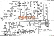 显示器电源中的TYSTAR TY-1411型彩色显示器的电源电路图