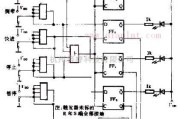 光电电路中的基于CC4082构成的录音机遥控显示电路