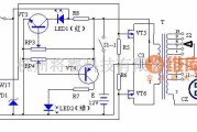 逆变电源中的100W VMOS管逆变电源电路图