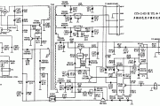 CTX-C1435型TTL和VGA多频彩色显示器的电源电路图