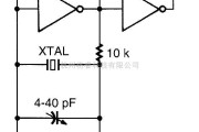 基础电路中的十六进制缓冲晶体振荡器