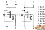 光敏二极管、三极管电路中的场效应晶体管SP8J1、SP8J2、SP8J3、SP8J5内部电路图