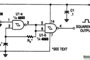 4093 CMOS非稳态振荡电路
