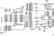 单片机制作中的单片机C8051FC40扩展FM20L08扩展电路图